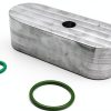 Vroelos Silver Aluminum Rear AC Block Off Kit-6
