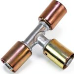Old Air Products T Fitting Brass Automotive Replacement-0
