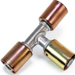 Old Air Products T Fitting Brass Automotive Replacement-0