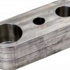 Vroelos Silver Aluminum Rear AC Block Off Kit-5