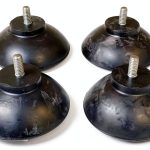 AstroTex Rubber AC Suction Fitting Set of 4-0
