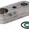 Vroelos Silver Aluminum Rear AC Block Off Kit-1