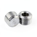 AC PERFORMANCE 1/8 BSPT Male Pipe Tapered Thread Fittings-0