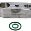 Vroelos Silver Aluminum Rear AC Block Off Kit-8