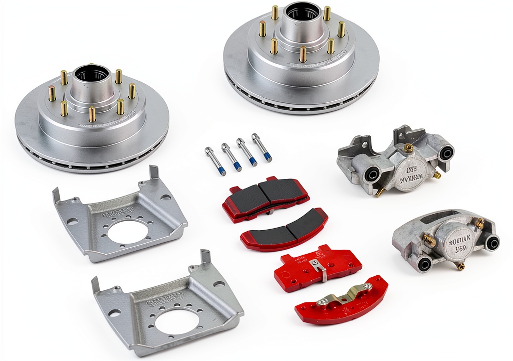 Installing Kodiak brake axle kit on a truck