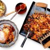 Outset Stainless Steel Meat Shredding Bear Claws With Acacia Wood Handles-2