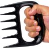 Meat Shredder Claws 2-Piece Black BBQ Tools for Pork, Chicken & Beef-2