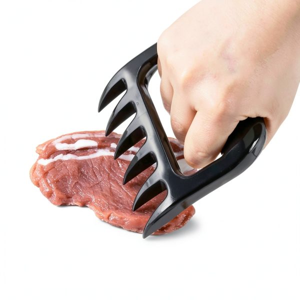 1PC Heavy-Duty Plastic Meat Shredder Claw - Shredding Tool for Pulled Pork Chicken Beef, Compatible with BBQ Grills Slow Cookers Ovens-4