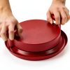 FusionBrands ShredMachine, Red -The Quick, Easy to Use Alternative to Bear Claws Meat Shredder for Pulled Pork, Beef, Chicken, & More - BPA Free Hand Shredder with Easy to Grip Handles, Non-Skid Base-5