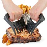 Meat Shredder Claws 2-Piece Black BBQ Tools for Pork, Chicken & Beef-0