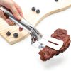 Stainless Steel Grill Clamp Spatula Generic 2in1 10in Clamp for BBQ-1