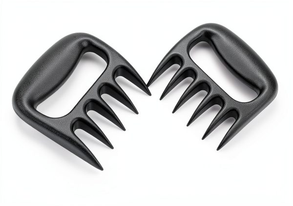 Meat Shredder Claws 2-Piece Black BBQ Tools for Pork, Chicken & Beef-3