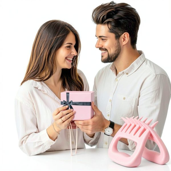 Pink Gifts for Women, Meat Claws for Shredding, Solid Chicken Shredder, BBQ Grilling Gift for Wife Girlfriend Sisters Mom, Kitchen Accessories, Valentines Day-1