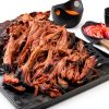 Outset Stainless Steel Meat Shredding Bear Claws With Acacia Wood Handles-3