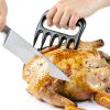 Meat Shredder Claws 2-Piece Black BBQ Tools for Pork, Chicken & Beef-1