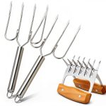Turkey Lifter Forks & Meat Shredder Claws Sieral – Stainless Steel-0