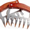 Meat Shredder Claws ATSNHLS BBQ Stainless Steel with Wood Handles-0