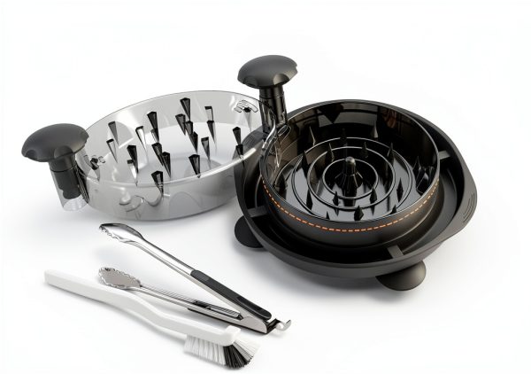 Chicken Shredder by Pinnacle Supply Large 12" Tool with Anti‑Slip Base-6