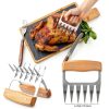 Turkey Lifter Forks & Meat Shredder Claws Sieral – Stainless Steel-2