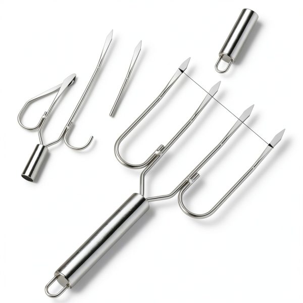 Turkey Lifter Forks & Meat Shredder Claws Sieral – Stainless Steel-1