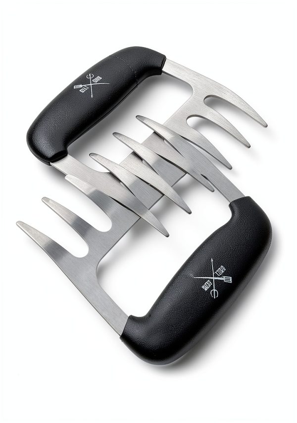 Meat Claws Stainless Steel Ultra‑Sharp Claws – Grill Gods Black Silver-6
