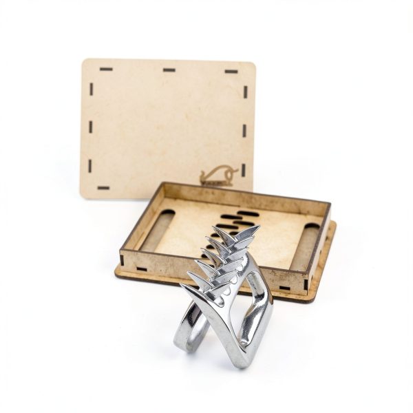 Premium Aluminum Polished Bear Claw Set Meat Shredder, Meat Shredder Claws for Pulled Pork, Chicken BBQ, Turkey, Kitchen Smoker Tool for BBQ Grilling, With Stylish Gift Box-5