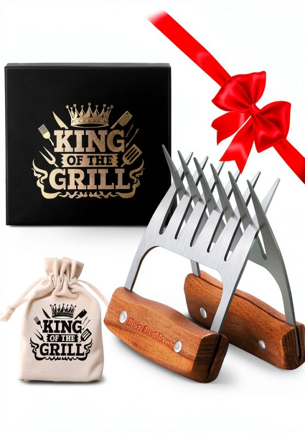 Birthday Gifts for Dad Stainless Steel Meat Shredder Claws SANTAMADE-0