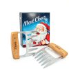 Meat Shredder Claws YMHB – Stainless Steel Fork with Wood Grip-4