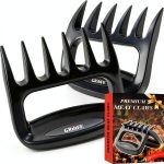 Meat Shredder Claws GRILIFE BBQ Tool – Black ABS Bear‑Style-0