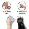 Premium Aluminum Polished Bear Claw Set Meat Shredder, Meat Shredder Claws for Pulled Pork, Chicken BBQ, Turkey, Kitchen Smoker Tool for BBQ Grilling, With Stylish Gift Box-2