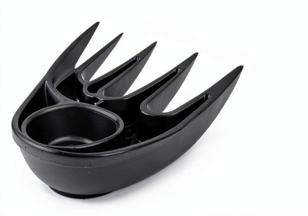 Meat Shredder Claws by MYSXN BBQ Accessory Black 4.9 Inch Pair-4