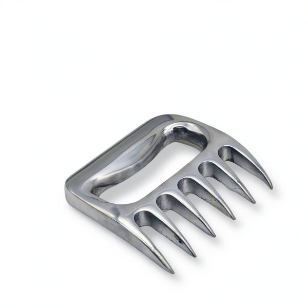 Premium Aluminum Polished Bear Claw Set Meat Shredder, Meat Shredder Claws for Pulled Pork, Chicken BBQ, Turkey, Kitchen Smoker Tool for BBQ Grilling, With Stylish Gift Box-4