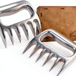 Premium Aluminum Polished Bear Claw Set Meat Shredder, Meat Shredder Claws for Pulled Pork, Chicken BBQ, Turkey, Kitchen Smoker Tool for BBQ Grilling, With Stylish Gift Box-0