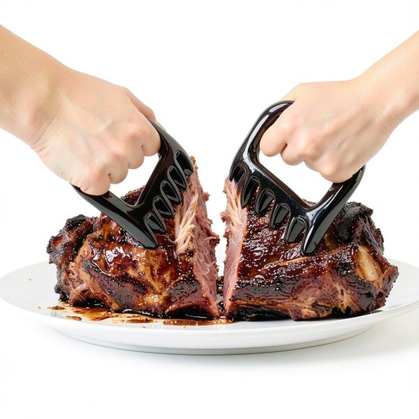 Meat Shredder Claws GRILIFE BBQ Tool – Black ABS Bear‑Style-2