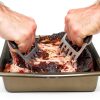 Meat Claws Stainless Steel Ultra‑Sharp Claws – Grill Gods Black Silver-2