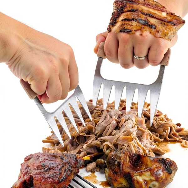 Birthday Gifts for Dad Stainless Steel Meat Shredder Claws SANTAMADE-4