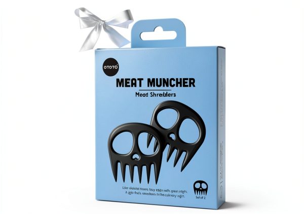 Meat Muncher OTOTO BBQ Shredder Claws Black Heat‑Resistant Grill Tool-6