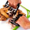 Meat Shredder Claws by MYSXN BBQ Accessory Black 4.9 Inch Pair-3