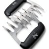 Meat Claws Stainless Steel Ultra‑Sharp Claws – Grill Gods Black Silver-7