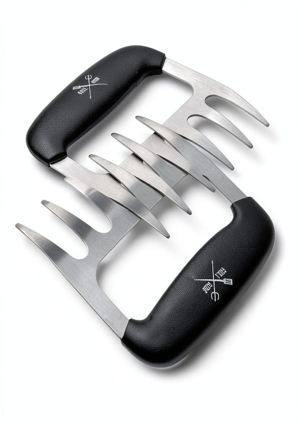 Meat Claws Stainless Steel Ultra‑Sharp Claws – Grill Gods Black Silver-7